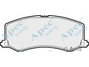 APEC braking PAD1028 stabdžių trinkelių rinkinys, diskinis stabdys 
 Techninės priežiūros dalys -> Papildomas remontas
5520061832, 5520062850, 5520062851
