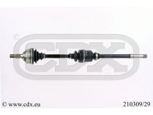 CDX 210309/29 kardaninis velenas 
 Ratų pavara -> Kardaninis velenas