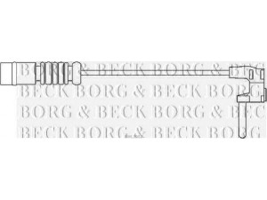 BORG & BECK BWL3002 įspėjimo kontaktas, stabdžių trinkelių susidėvėjimas 
 Stabdžių sistema -> Susidėvėjimo indikatorius, stabdžių trinkelės
163 540 15 17, 163 540 17 17