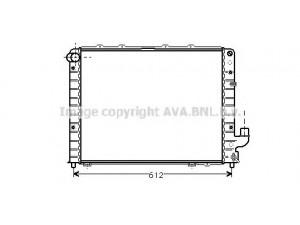 AVA QUALITY COOLING LCA2059 radiatorius, variklio aušinimas 
 Aušinimo sistema -> Radiatorius/alyvos aušintuvas -> Radiatorius/dalys
60814521, 82489087, 60814521, 82489087
