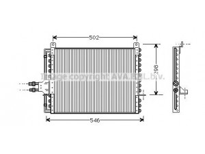 AVA QUALITY COOLING MS5205 kondensatorius, oro kondicionierius 
 Oro kondicionavimas -> Kondensatorius
1238300570