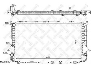 STELLOX 10-25081-SX radiatorius, variklio aušinimas
4A0121251, 4A0121251A, 4A0121251D