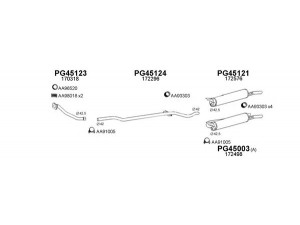 VENEPORTE 450204 išmetimo sistema 
 Išmetimo sistema -> Išmetimo sistema, visa