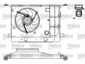 VALEO 696211 elektrovariklis, raditoriaus ventiliatorius 
 Aušinimo sistema -> Radiatoriaus ventiliatorius