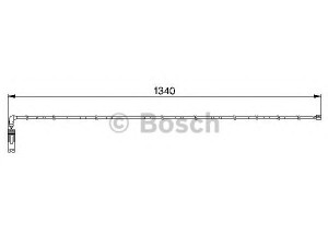 BOSCH 1 987 474 944 įspėjimo kontaktas, stabdžių trinkelių susidėvėjimas 
 Stabdžių sistema -> Susidėvėjimo indikatorius, stabdžių trinkelės
34 35 1 164 372