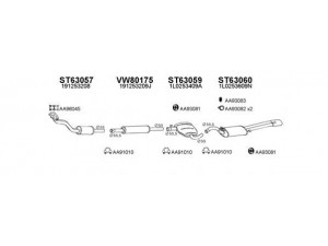 VENEPORTE 630137 išmetimo sistema