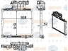 HELLA 8MK 376 756-021 radiatorius, variklio aušinimas 
 Aušinimo sistema -> Radiatorius/alyvos aušintuvas -> Radiatorius/dalys
81.06101.0059, 81.06101.6523, 81.06101.6526