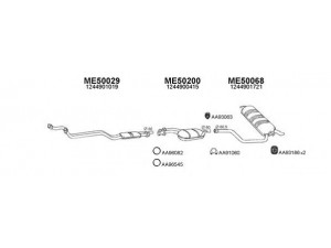 VENEPORTE 500048 išmetimo sistema 
 Išmetimo sistema -> Išmetimo sistema, visa