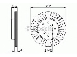 BOSCH 0 986 479 838 stabdžių diskas 
 Stabdžių sistema -> Diskinis stabdys -> Stabdžių diskas
45251-S6D-E10, 45251-SCC-900, 45251-SCC-901