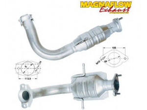 MAGNAFLOW 82576D katalizatoriaus keitiklis 
 Išmetimo sistema -> Katalizatoriaus keitiklis
1045559, 7267806
