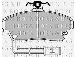 BORG & BECK BBP1128 stabdžių trinkelių rinkinys, diskinis stabdys 
 Techninės priežiūros dalys -> Papildomas remontas
45022SG9V00, 45215SG9000, 45022SG9V00