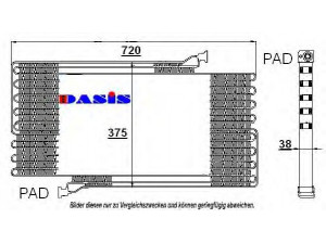 AKS DASIS 282999N kondensatorius, oro kondicionierius
11006435, 11164324