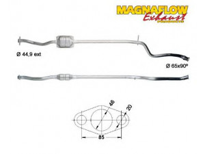 MAGNAFLOW 86026 katalizatoriaus keitiklis 
 Išmetimo sistema -> Katalizatoriaus keitiklis
173118, 173159, 173165, 173512