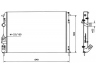 NRF 58198 radiatorius, variklio aušinimas 
 Aušinimo sistema -> Radiatorius/alyvos aušintuvas -> Radiatorius/dalys
7700425842, 7701352976