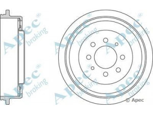APEC braking DRM9511 stabdžių būgnas 
 Stabdžių sistema -> Būgninis stabdys -> Stabdžių būgnas
7700710511