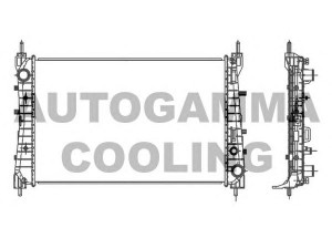 AUTOGAMMA 107213 radiatorius, variklio aušinimas
51785217