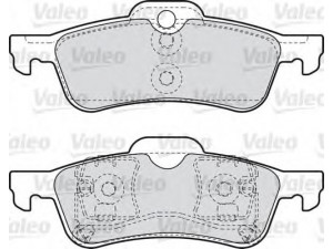 VALEO 598643 stabdžių trinkelių rinkinys, diskinis stabdys 
 Techninės priežiūros dalys -> Papildomas remontas
34 21 1 503 077, 34 21 6 761 288