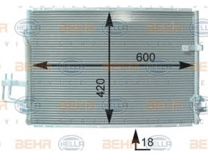 HELLA 8FC 351 303-031 kondensatorius, oro kondicionierius 
 Oro kondicionavimas -> Kondensatorius
0K2FA-61480