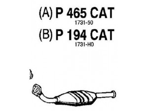 FENNO P465CAT katalizatoriaus keitiklis 
 Išmetimo sistema -> Katalizatoriaus keitiklis
BM90227H, 1706-45, 1731-23, 1731-50