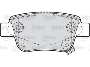 VALEO 598812 stabdžių trinkelių rinkinys, diskinis stabdys 
 Techninės priežiūros dalys -> Papildomas remontas
04466-05010, 446605010