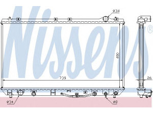 NISSENS 647541 radiatorius, variklio aušinimas 
 Aušinimo sistema -> Radiatorius/alyvos aušintuvas -> Radiatorius/dalys
16400-0A050, 16400-0A060, 16400-20090