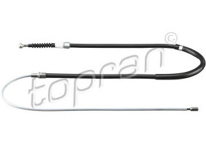 TOPRAN 114 455 trosas, stovėjimo stabdys 
 Stabdžių sistema -> Valdymo svirtys/trosai
8J0 609 722E