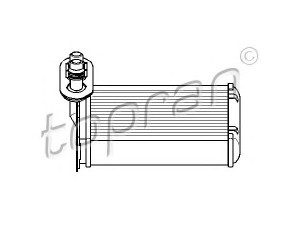 TOPRAN 109 304 šilumokaitis, salono šildymas 
 Šildymas / vėdinimas -> Šilumokaitis
1J1 819 031, 1J1 819 031A, 1J1 819 031B