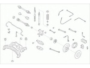SACHS MERCE-E-KLA-RS006 vairavimo mechanizmas; rato pakaba 
 Ašies montavimas/vairavimo mechanizmas/ratai -> Prekių paieška pagal schemą