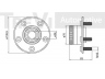 TREVI AUTOMOTIVE WB2193 rato guolio komplektas 
 Ašies montavimas/vairavimo mechanizmas/ratai -> Rato stebulė/montavimas -> Rato guolis