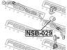 FEBEST NSB-029 skersinio stabilizatoriaus įvorių komplektas
54613-AD306