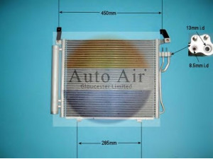 AUTO AIR GLOUCESTER 16-1427 kondensatorius, oro kondicionierius 
 Oro kondicionavimas -> Kondensatorius
97606-0X200, 976060X200