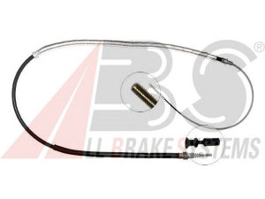 A.B.S. K12816 trosas, stovėjimo stabdys 
 Stabdžių sistema -> Valdymo svirtys/trosai
357609721C, 357.609.721C