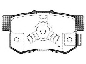 OPEN PARTS BPA0325.04 stabdžių trinkelių rinkinys, diskinis stabdys 
 Techninės priežiūros dalys -> Papildomas remontas
4302259A010, 43022S9A010, 43022S9AE00