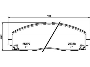 HELLA PAGID 8DB 355 020-571 stabdžių trinkelių rinkinys, diskinis stabdys 
 Techninės priežiūros dalys -> Papildomas remontas
7B0698151E, 7B0698151G, 7B0698151J
