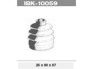 IPS Parts IBK-10059 gofruotoji membrana, kardaninis velenas 
 Ratų pavara -> Gofruotoji membrana