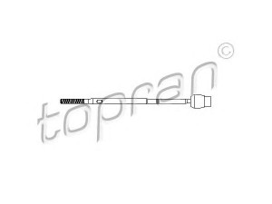 TOPRAN 200 373 vidinė skersinė vairo trauklė 
 Vairavimas -> Vairo mechanizmo sujungimai
03 22 155, 16 03 453, 26030411
