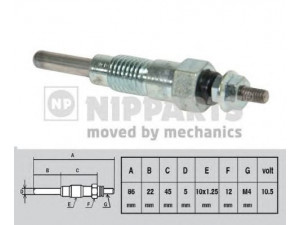 NIPPARTS J5713000 kaitinimo žvakė 
 Kibirkšties / kaitinamasis uždegimas -> Kaitinimo kaištis
S201-18-140, S501-18-140, S501-18-140A
