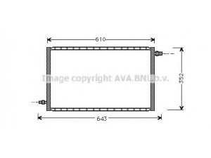 AVA QUALITY COOLING UV5004 kondensatorius, oro kondicionierius