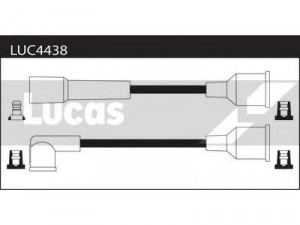 LUCAS ELECTRICAL LUC4438 uždegimo laido komplektas 
 Kibirkšties / kaitinamasis uždegimas -> Uždegimo laidai/jungtys