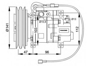NRF 32691G kompresorius, oro kondicionierius 
 Oro kondicionavimas -> Kompresorius/dalys
B26C61K00, BJ3A61450, BJ3A61450B