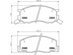 HELLA 8DB 355 009-481 stabdžių trinkelių rinkinys, diskinis stabdys 
 Techninės priežiūros dalys -> Papildomas remontas
0446528350, 0446528470, 04465YZZCH