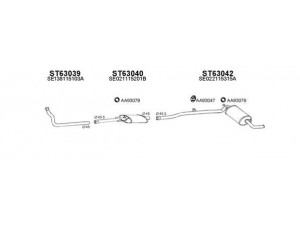 VENEPORTE 630122 išmetimo sistema 
 Išmetimo sistema -> Išmetimo sistema, visa