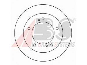 A.B.S. 15657 stabdžių diskas 
 Dviratė transporto priemonės -> Stabdžių sistema -> Stabdžių diskai / priedai
55211-80000, 5521180000