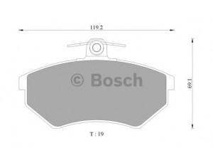 BOSCH 0 986 AB4 445 stabdžių trinkelių rinkinys, diskinis stabdys 
 Techninės priežiūros dalys -> Papildomas remontas
357 698 151 B, 8A0 698 151 C, 8D0 698 151