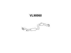 VENEPORTE VL90060 priekinis duslintuvas 
 Išmetimo sistema -> Duslintuvas
30818190