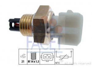 FACET 10.4015 siuntimo blokas, įsiurbiamo oro temperatūra 
 Elektros įranga -> Jutikliai
77 00 737 572, 30865366, 96253552