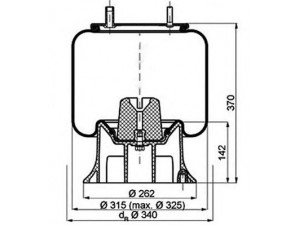 PE Automotive 084.104-12A dėklas, pneumatinė pakaba
HA1 0000 1, 021215761, 212 15 761