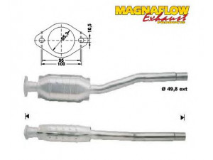 MAGNAFLOW 86363D katalizatoriaus keitiklis 
 Išmetimo sistema -> Katalizatoriaus keitiklis
7700420354, 7700426943