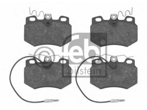 FEBI BILSTEIN 16242 stabdžių trinkelių rinkinys, diskinis stabdys 
 Techninės priežiūros dalys -> Papildomas remontas
95 647 733, 4250.82, 4252.82