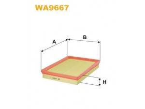 WIX FILTERS WA9667 oro filtras 
 Techninės priežiūros dalys -> Techninės priežiūros intervalai
281132G000
